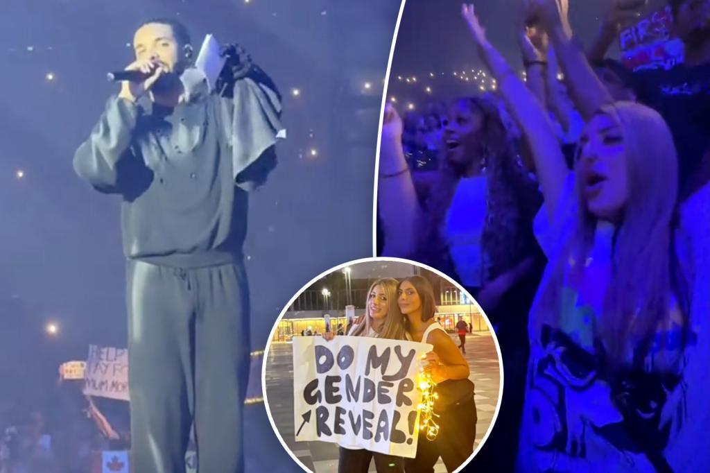 Drake announces gender reveal for mom-to-be with $50k gift