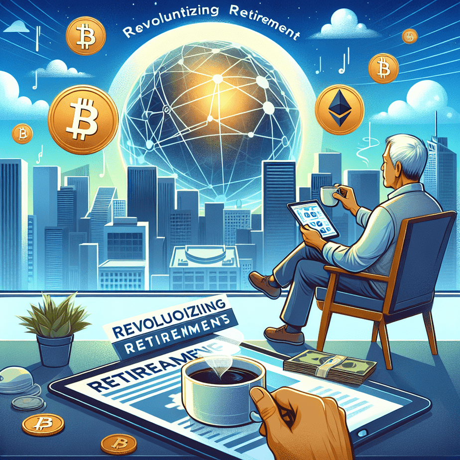 Image illustrating the impact of Crypto IRAs on retirement planning and financial future