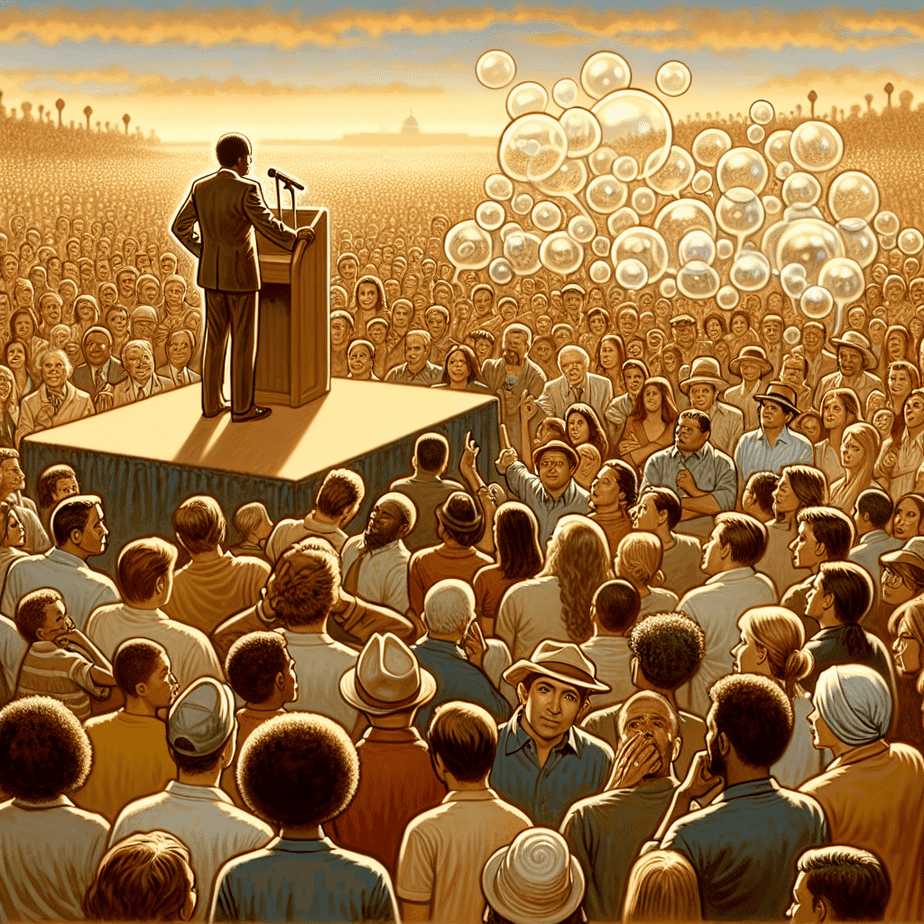 "Evento político dos Democratas em 2023 com foco em estratégias eleitorais"