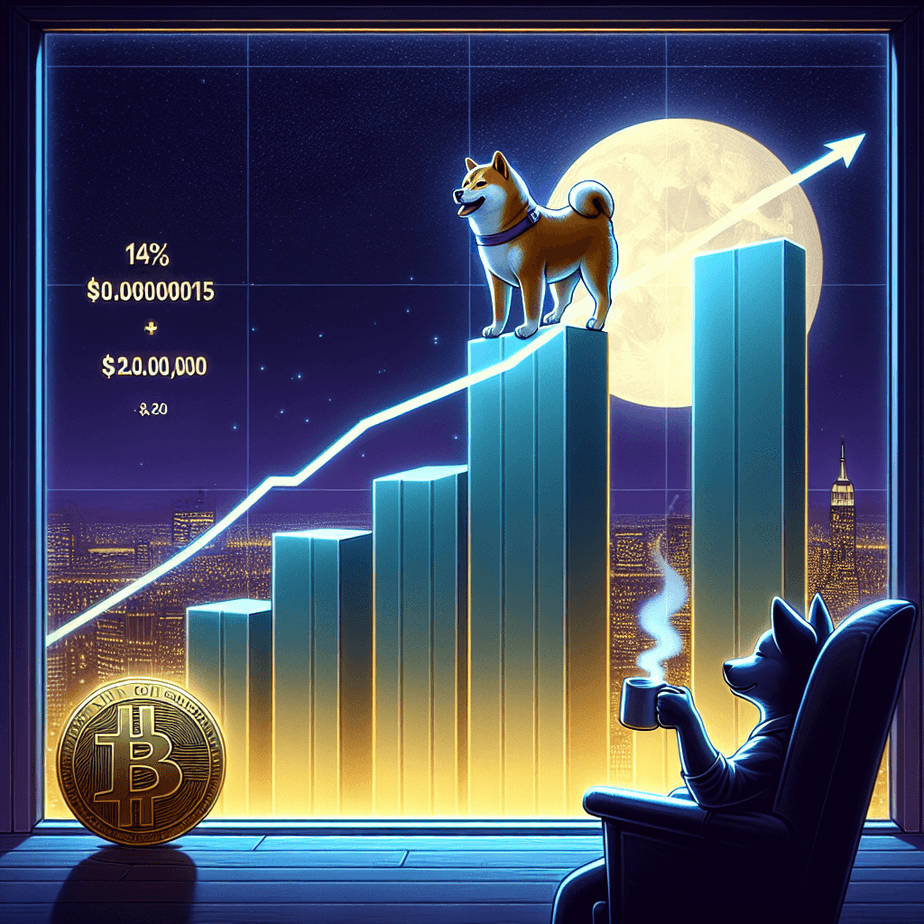 Shiba Inu cryptocurrency price surge with Ruvi AI prediction