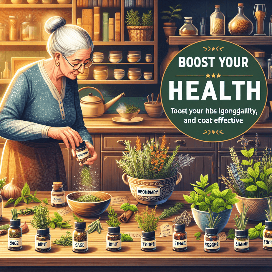 Various natural herbs displayed on a wooden table, highlighting their health benefits and affordability