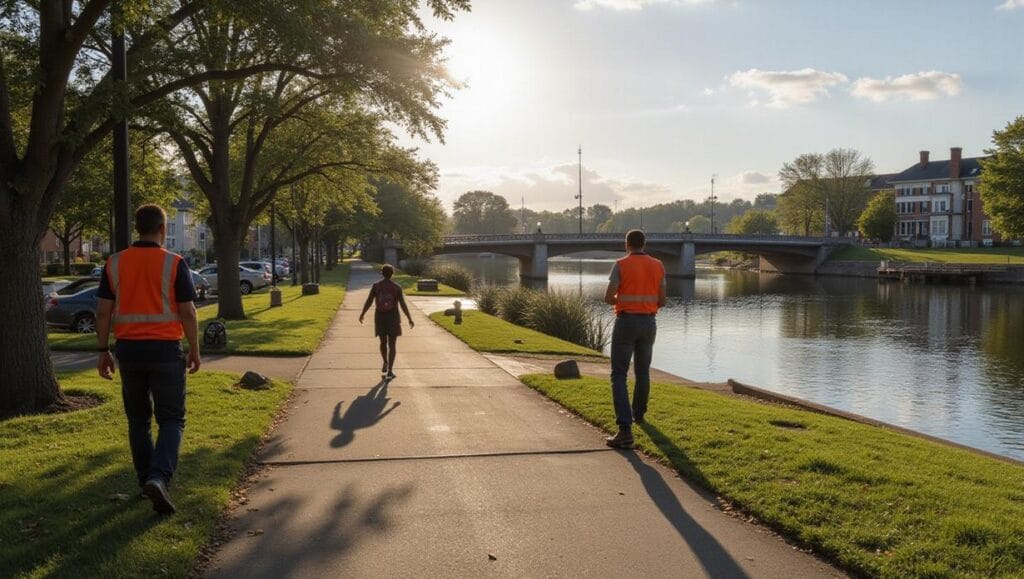 Balizadores de baseball e bonde em North Augusta no plano de melhorias para Riverside Village