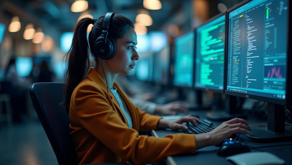 Gráfico de ações de computação quântica em destaque na Wall Street